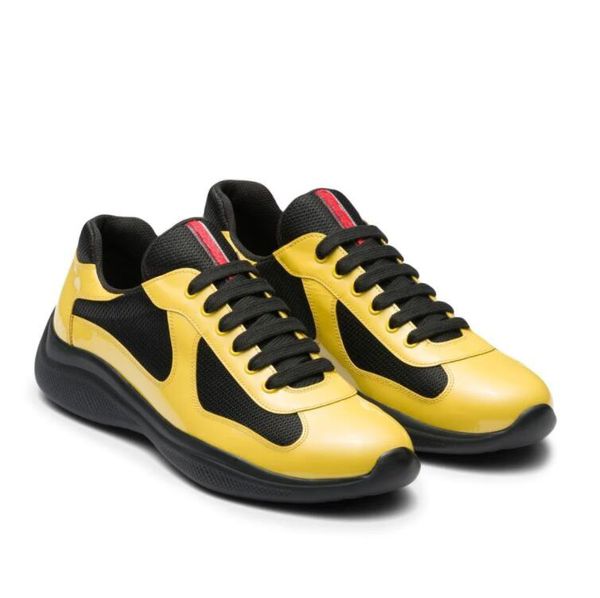 factory wholesale men's casual shoes america's cup low-sneakers patent leather lace-up trainers outdoor walking sneaker fashion fl, Black
factory wholesale men's casual shoes america's cup low-sneakers patent leather lace-up trainers outdoor walking sneaker fashion fl, Black
