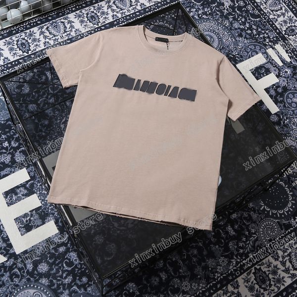 xinxinbuy men designer tee t shirt paris destroyed letters jacquard short sleeve cotton women white black orange xs-l, Black;brown
xinxinbuy men designer tee t shirt paris destroyed letters jacquard short sleeve cotton women white black orange xs-l, Black;brown