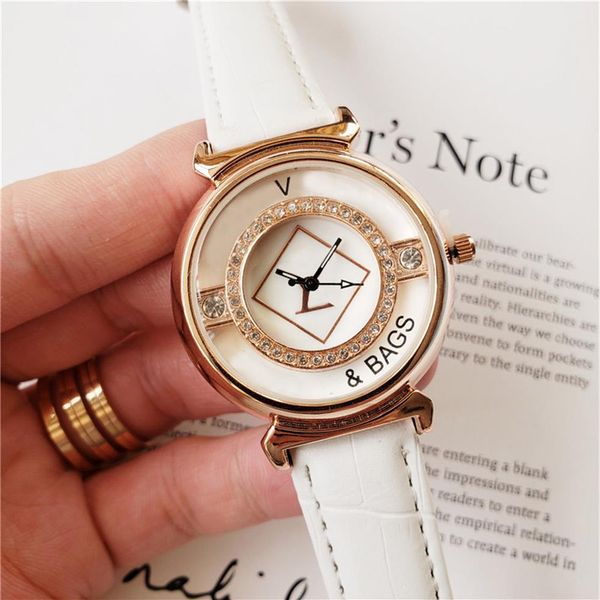 brand watches women girl crystal big letters style leather strap quartz wrist watch l17231d, Slivery;brown
brand watches women girl crystal big letters style leather strap quartz wrist watch l17231d, Slivery;brown