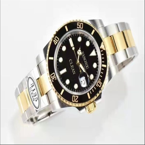 clean v4 116610 latest version 3135 cf3135 automatic correct shock absorber ss 904l steel bracelet black ceramics bezel gold stra158x, Slivery;brown
clean v4 116610 latest version 3135 cf3135 automatic correct shock absorber ss 904l steel bracelet black ceramics bezel gold stra158x, Slivery;brown