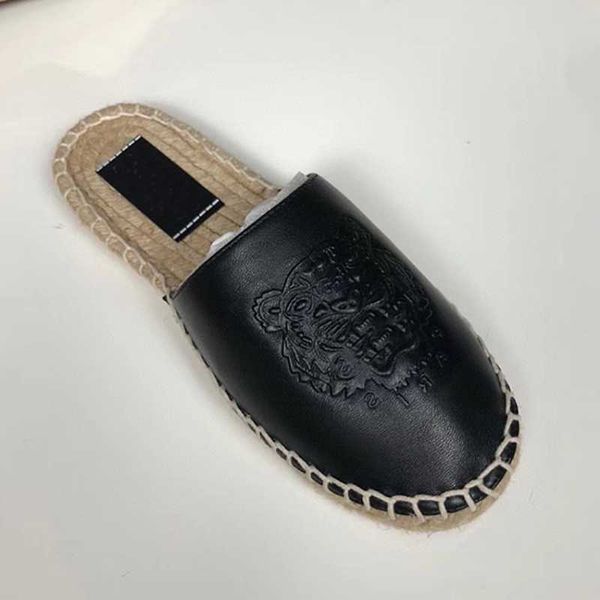 designer slippers tiger leather espadrilles for men and women straw cord sandal fashion summer beach shoes platform slipper with box 35-45 n, Black
designer slippers tiger leather espadrilles for men and women straw cord sandal fashion summer beach shoes platform slipper with box 35-45 n, Black