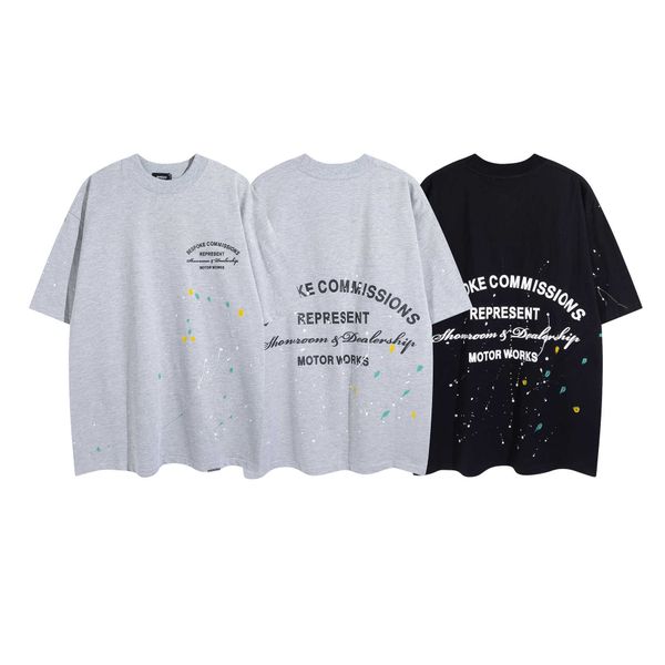 2023 new men's and women's t shirt fashion design brand present'sbreast speckled letter slogan print short sleeve spring summ, White;black
2023 new men's and women's t shirt fashion design brand present'sbreast speckled letter slogan print short sleeve spring summ, White;black