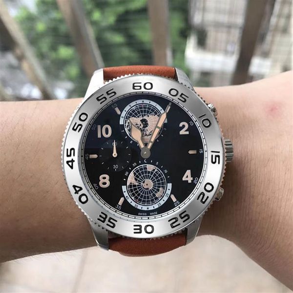 new luxury mens watch quartz movement stainless steel man wristwatch casual business designer watches earth rotatable work watch320g, Slivery;brown
new luxury mens watch quartz movement stainless steel man wristwatch casual business designer watches earth rotatable work watch320g, Slivery;brown