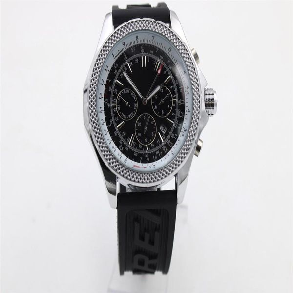 good quality 1884 date automatic mechanical men watch rubber black dial wristwatch men's watche six-pin multi-function268a, Slivery;brown
good quality 1884 date automatic mechanical men watch rubber black dial wristwatch men's watche six-pin multi-function268a, Slivery;brown