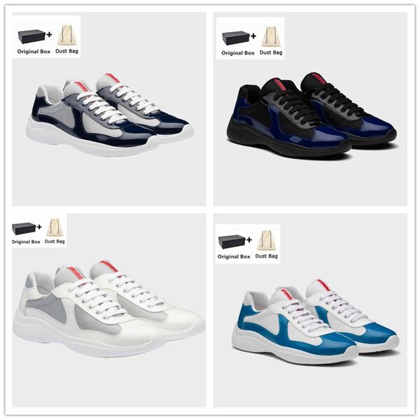 2023 men americas cup sneakers shoes patent leather & nylon mesh famous brand mens skateboard walking runner casual outdoor sports eu38-46, Black
2023 men americas cup sneakers shoes patent leather & nylon mesh famous brand mens skateboard walking runner casual outdoor sports eu38-46, Black