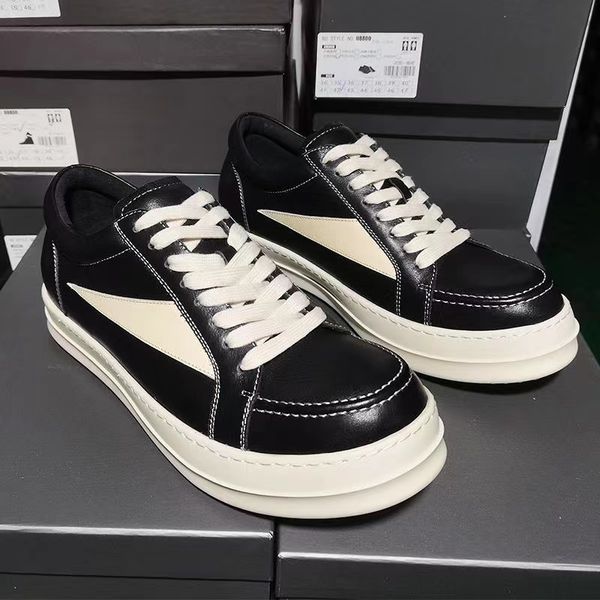 street man high ro rick casual shoes women canvas owens contrast low-sneakers black lace up designer boots 35-46
street man high ro rick casual shoes women canvas owens contrast low-sneakers black lace up designer boots 35-46
