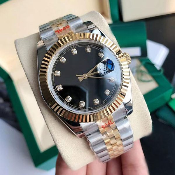 luxury watches women mens automatic mechanical 36mm 41mm full stainless steel waterproof designer fashion classic ladies gold watch montre d, Slivery;brown
luxury watches women mens automatic mechanical 36mm 41mm full stainless steel waterproof designer fashion classic ladies gold watch montre d, Slivery;brown