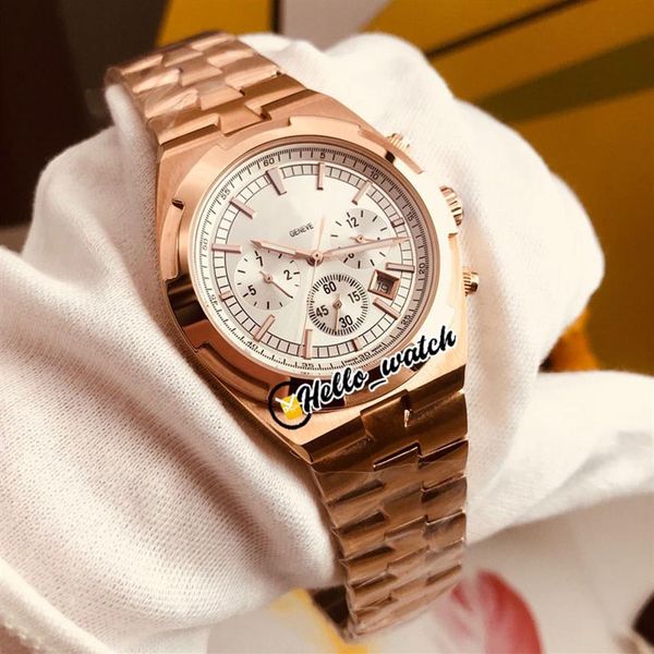 new 42mm overseas date 5500v 000r automatic mens watch silver white dial rose gold steel bracelet no chronograph gents watches hel252p, Slivery;brown
new 42mm overseas date 5500v 000r automatic mens watch silver white dial rose gold steel bracelet no chronograph gents watches hel252p, Slivery;brown