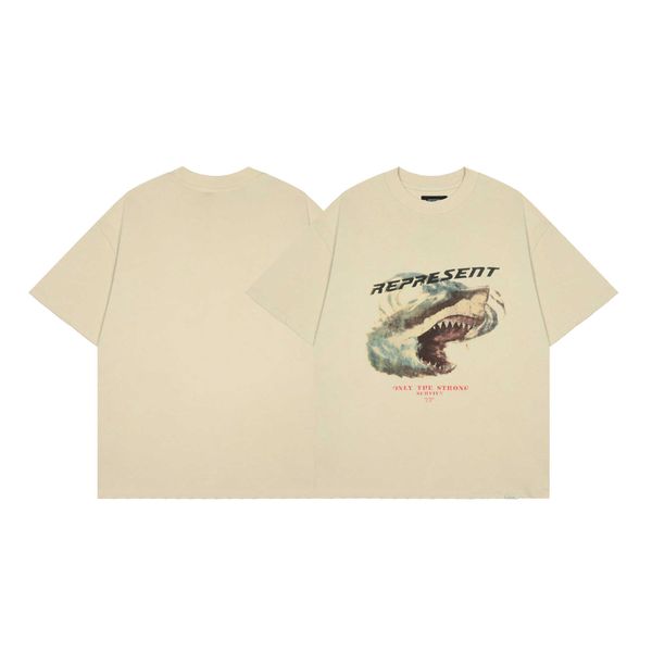 2023 new men's and women's t shirt fashion design brand present's summer shark print handbroken short sleeve for d0zn, White;black
2023 new men's and women's t shirt fashion design brand present's summer shark print handbroken short sleeve for d0zn, White;black
