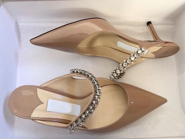23s luxury women sandal slipper slide heel bing 65mm and strass strap crystal-embellished patent leather shoes rhinestone stiletto heels san, Black
23s luxury women sandal slipper slide heel bing 65mm and strass strap crystal-embellished patent leather shoes rhinestone stiletto heels san, Black