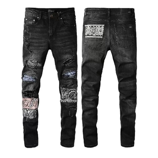 23ss mens designer fashion distressed ripped biker slim fit motorcycle for men s fashion jean mans pants pour hommes, Blue
23ss mens designer fashion distressed ripped biker slim fit motorcycle for men s fashion jean mans pants pour hommes, Blue