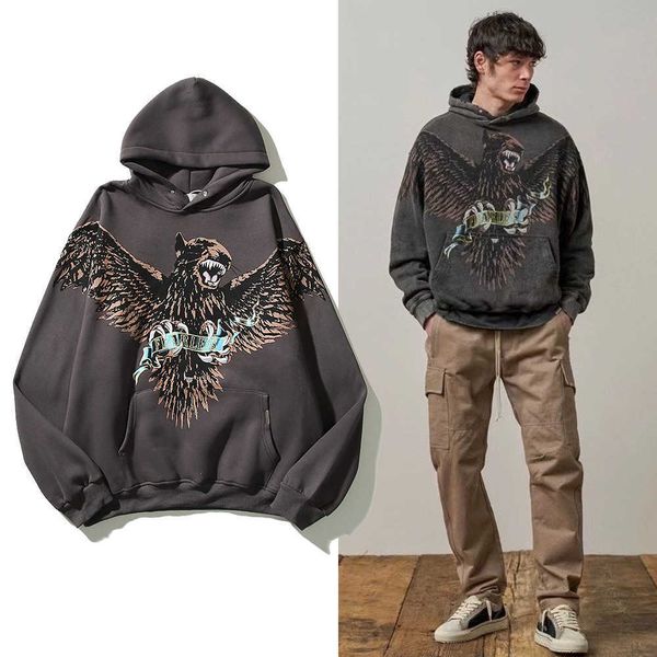 new men's and women's hoodies fashion design brand present'seagle dog print washed distressed sweater plush coat nf1s, Black
new men's and women's hoodies fashion design brand present'seagle dog print washed distressed sweater plush coat nf1s, Black