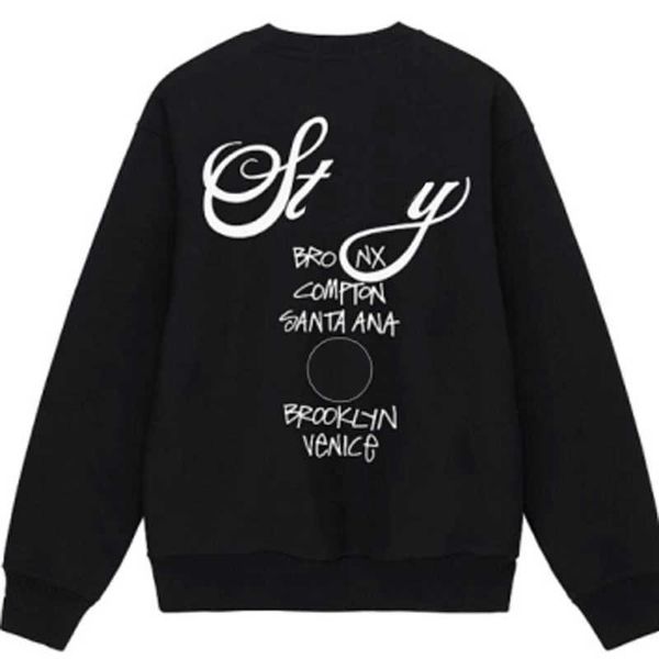 designer luxury stusi classic fashion trend versatile and loose round neck sweater world cruise long sleeve black 8 ball plush coat
designer luxury stusi classic fashion trend versatile and loose round neck sweater world cruise long sleeve black 8 ball plush coat