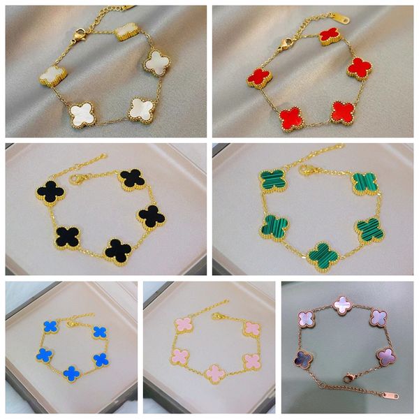 luxury double side clover charm bracelet 18k gold stainless steel jewelry for gift, Golden;silver
luxury double side clover charm bracelet 18k gold stainless steel jewelry for gift, Golden;silver