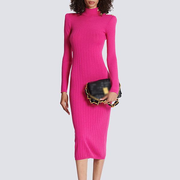 street style dresses designer collection stand collor 2 colors pencil bodycon elegant women wear plain knitting caual long sheath sweater dr, Black;pink
street style dresses designer collection stand collor 2 colors pencil bodycon elegant women wear plain knitting caual long sheath sweater dr, Black;pink