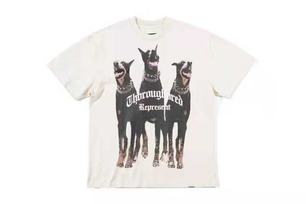 2023 new men's and women's t shirt fashion design brand present'shound print high street wash used loose short sleeve casual, White;black
2023 new men's and women's t shirt fashion design brand present'shound print high street wash used loose short sleeve casual, White;black