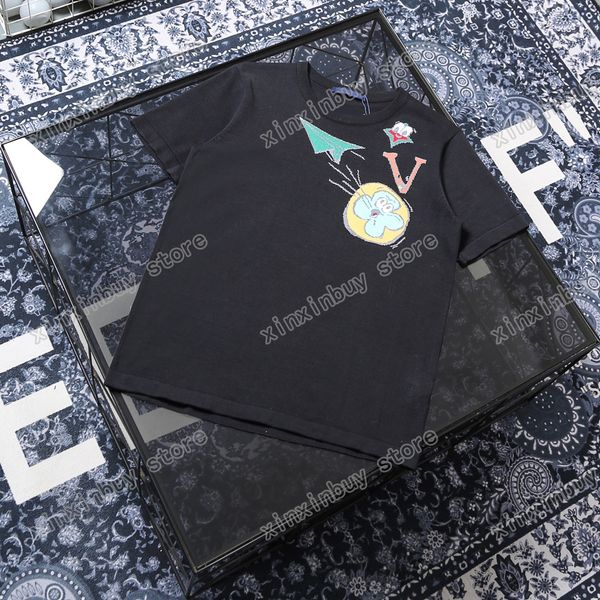 xinxinbuy men designer tee t shirt knitted paris letters paper airplane jacquard short sleeve cotton women white black orange xs-xl, Black;brown
xinxinbuy men designer tee t shirt knitted paris letters paper airplane jacquard short sleeve cotton women white black orange xs-xl, Black;brown