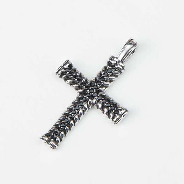 luxury dy 95% off designer necklace pendant zircon fashion vintage men cross box inlaid chain black necklaces fashion punk jewelry gift, Silver
luxury dy 95% off designer necklace pendant zircon fashion vintage men cross box inlaid chain black necklaces fashion punk jewelry gift, Silver