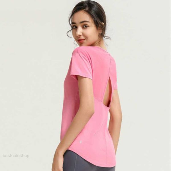 new lu women's yoga t shirt clothes fitness sports breathable quick-drying summer hollow yarn yoga short-sleeved good top
new lu women's yoga t shirt clothes fitness sports breathable quick-drying summer hollow yarn yoga short-sleeved good top