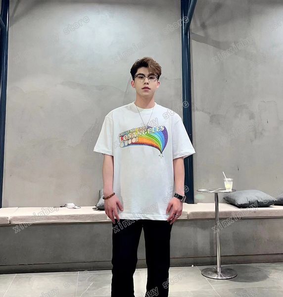 xinxinbuy men designer tee t shirt paris letters los angeles print short sleeve cotton women white black apricot xs-l, Black;brown
xinxinbuy men designer tee t shirt paris letters los angeles print short sleeve cotton women white black apricot xs-l, Black;brown