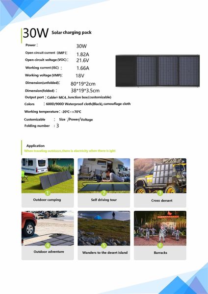 solar panel charging mobile phone outdoor portable folding pack pvoltaic panel charger
