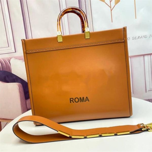 luxurys designers bags shoulder sunshine shopping bag genuine leather material amber double handle large capacity let247d
luxurys designers bags shoulder sunshine shopping bag genuine leather material amber double handle large capacity let247d