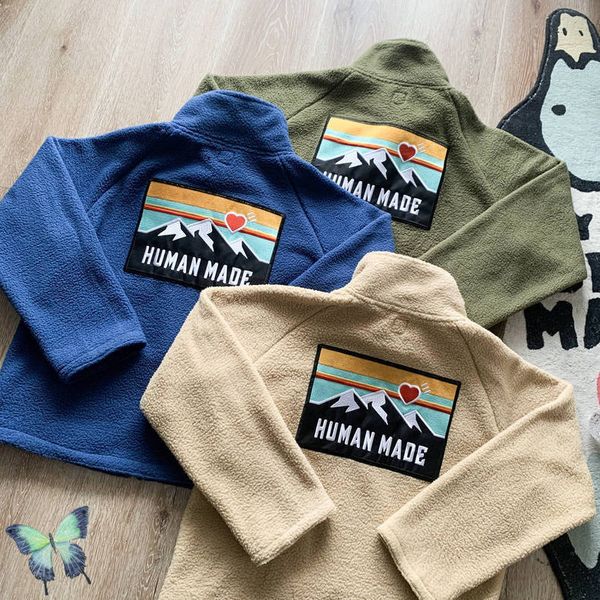 men s sweaters lamb fleece human made cpfm xyz jacket khaki green blue couple winter casual clothes 221231, White;black
men s sweaters lamb fleece human made cpfm xyz jacket khaki green blue couple winter casual clothes 221231, White;black