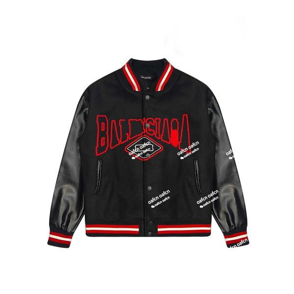 men's designer jacket women's fashion letter embroidered baseball jacket wool embossed patchwork coat loose street clothes trench, Black;brown
men's designer jacket women's fashion letter embroidered baseball jacket wool embossed patchwork coat loose street clothes trench, Black;brown