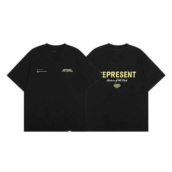 2023 new men's and women's t shirt fashion design brand present'ssummer limited slogan printed label lovers' short sleev, White;black
2023 new men's and women's t shirt fashion design brand present'ssummer limited slogan printed label lovers' short sleev, White;black