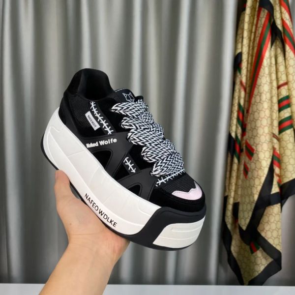 designer shoes naked wolfe sneaker tennis shoes snatch kosa sneakers slider sinner hyde heidy city women men thick bottom travel footwear si, Black
designer shoes naked wolfe sneaker tennis shoes snatch kosa sneakers slider sinner hyde heidy city women men thick bottom travel footwear si, Black