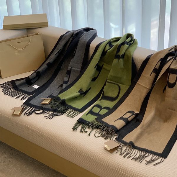 with box designer scarf fashion winter scarves soft cashmere big letter reversible design for man women shawls 180cm 3 color, Blue;gray
with box designer scarf fashion winter scarves soft cashmere big letter reversible design for man women shawls 180cm 3 color, Blue;gray
