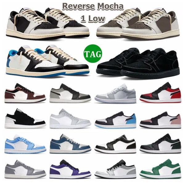 1 low travis scotts basketball shoes men women 1s reverse mocha sail black phantom wolf grey bred shadow toe bulls triple white camo mens tr
1 low travis scotts basketball shoes men women 1s reverse mocha sail black phantom wolf grey bred shadow toe bulls triple white camo mens tr