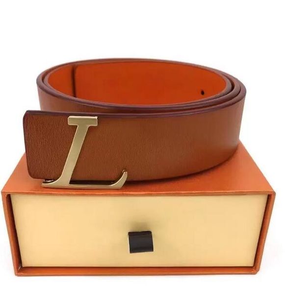 fashion men designers belts classic luxury casual letter l smooth buckle womens mens leather belt width 3.8cm with orange box boy gift, Black;brown
fashion men designers belts classic luxury casual letter l smooth buckle womens mens leather belt width 3.8cm with orange box boy gift, Black;brown