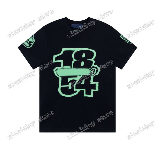 xinxinbuy men designer tee t shirt knitted paris 1854 jacquard short sleeve cotton women white black red xs-l, Black;brown
xinxinbuy men designer tee t shirt knitted paris 1854 jacquard short sleeve cotton women white black red xs-l, Black;brown