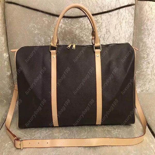 high-quality travel duffle bags brand designer luggage handbags with lock large capacity sport bag 55cm dust belt luxurybag1162895 
high-quality travel duffle bags brand designer luggage handbags with lock large capacity sport bag 55cm dust belt luxurybag1162895