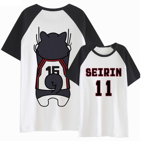 kuroko no basuke t shirt seirin 11 kuroko tetsuya cosplay costume short sleeve cotton tee tshirt, White;black
kuroko no basuke t shirt seirin 11 kuroko tetsuya cosplay costume short sleeve cotton tee tshirt, White;black