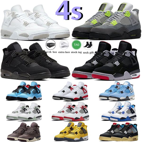 new jumpman 4 4s iv designer basketball shoes for mens womens sail green pink seafoam blue thunder sb bred military black cat sneakers
new jumpman 4 4s iv designer basketball shoes for mens womens sail green pink seafoam blue thunder sb bred military black cat sneakers