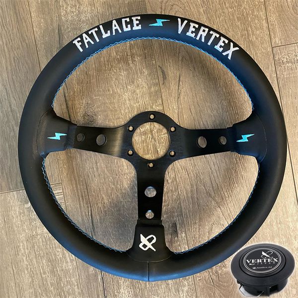 universal sport steering wheels vertex 13inch white embroidery black genuine leather drift
universal sport steering wheels vertex 13inch white embroidery black genuine leather drift