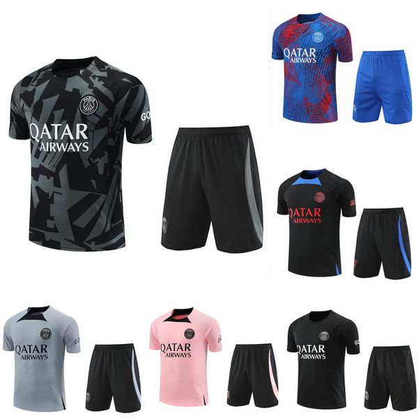 2022 2023 psgs tracksuit vest sportswear men training suit short sleeved suit football soccer jersey kit uniform chandal sweatshirt sweater, Black;yellow
2022 2023 psgs tracksuit vest sportswear men training suit short sleeved suit football soccer jersey kit uniform chandal sweatshirt sweater, Black;yellow