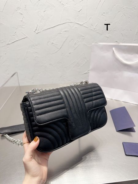 women designer bags lady p type shoulder bags 5a luxury real leather black handbags with silver chain flap pocket diagram crossbody purse th
women designer bags lady p type shoulder bags 5a luxury real leather black handbags with silver chain flap pocket diagram crossbody purse th
