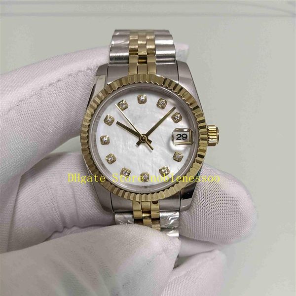 13 color real po with original box women watches lady 278273 mop diamond dial fluted bezel 31mm steel 18k yellow gold automatic262p, Slivery;golden
13 color real po with original box women watches lady 278273 mop diamond dial fluted bezel 31mm steel 18k yellow gold automatic262p, Slivery;golden