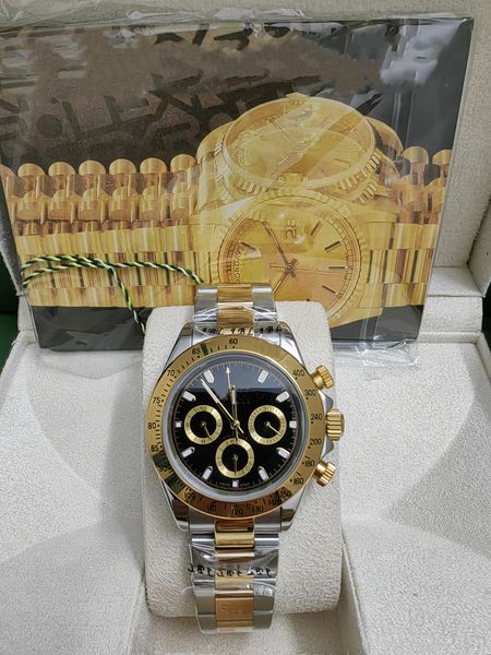 with original box watch 40mm 116503 116519 116523 sapphire 18k yellow gold no chronograph mechanical automatic mens watches 2023, Slivery;brown
with original box watch 40mm 116503 116519 116523 sapphire 18k yellow gold no chronograph mechanical automatic mens watches 2023, Slivery;brown