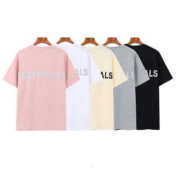 trendy essentials double thread limited reflective high street half sleeve men's and women's loose short t-shirt, White;black
trendy essentials double thread limited reflective high street half sleeve men's and women's loose short t-shirt, White;black