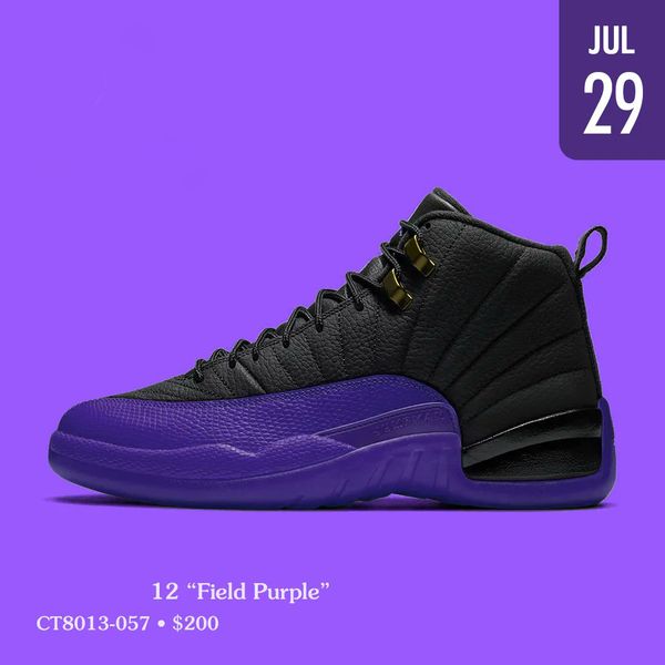 2023 authentic shoes 12 12s field purple basketball ct8013-057 sports sneakers trainers for womens mens black taxi with original box
2023 authentic shoes 12 12s field purple basketball ct8013-057 sports sneakers trainers for womens mens black taxi with original box