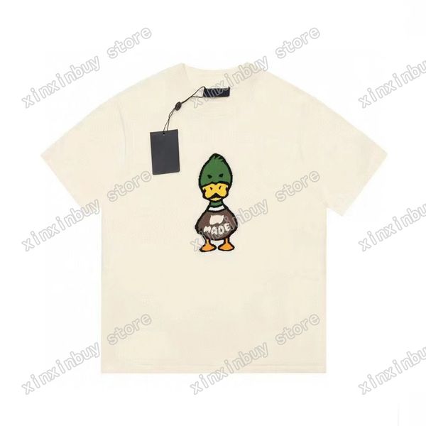 xinxinbuy men designer tee t shirt knitted paris duck knitted jacquard short sleeve cotton women white black gray xs-2xl, Black;brown
xinxinbuy men designer tee t shirt knitted paris duck knitted jacquard short sleeve cotton women white black gray xs-2xl, Black;brown