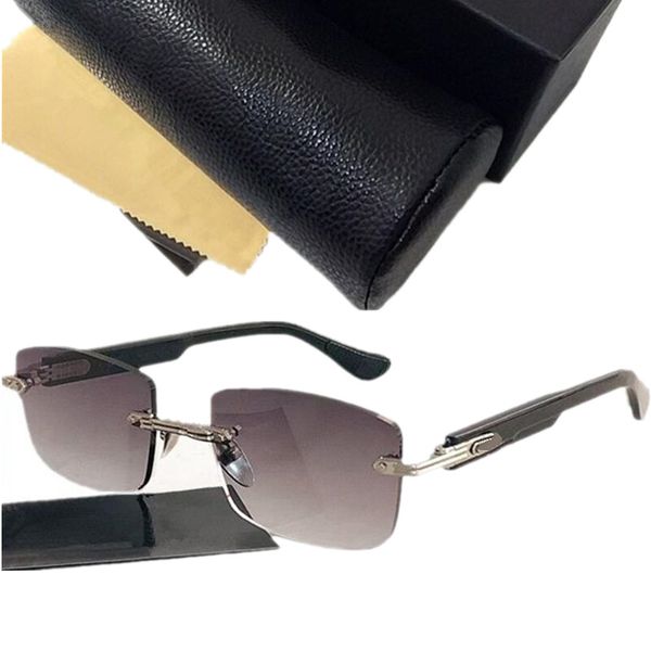 lux 925schretro-vintage rimless sunglasses uv400 hd gradient lenses 57-20-145 fashion models round rectangular goggles fullset design case, White;black
lux 925schretro-vintage rimless sunglasses uv400 hd gradient lenses 57-20-145 fashion models round rectangular goggles fullset design case, White;black
