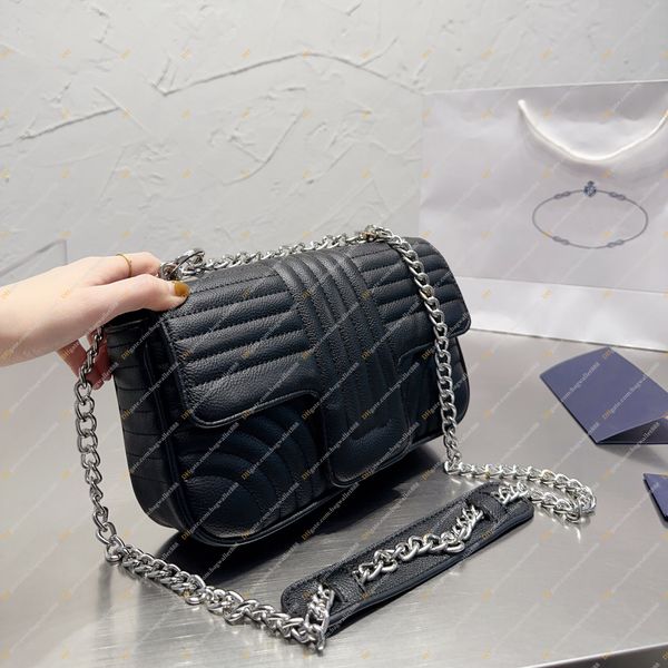 womens chain shoulder bag fashion designer classic medium quilted cow leather sliding strap black nylon inner sliver metal letter hardware l
womens chain shoulder bag fashion designer classic medium quilted cow leather sliding strap black nylon inner sliver metal letter hardware l