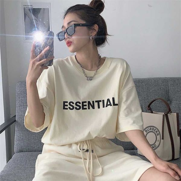 double thread chest letter essentials american short sleeve t-shirt summer fashion loose high street men, White;black
double thread chest letter essentials american short sleeve t-shirt summer fashion loose high street men, White;black