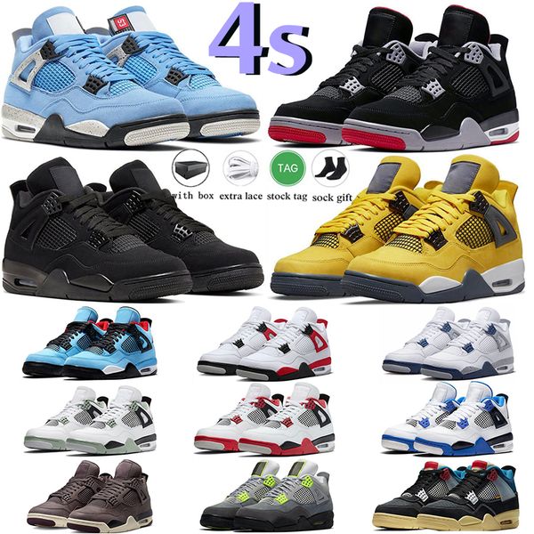 jumpman 4 retro basketball shoes bred 4s unc black cat red thunder royalty university blue white oreo unc purple metallic mocha men women sn
jumpman 4 retro basketball shoes bred 4s unc black cat red thunder royalty university blue white oreo unc purple metallic mocha men women sn
