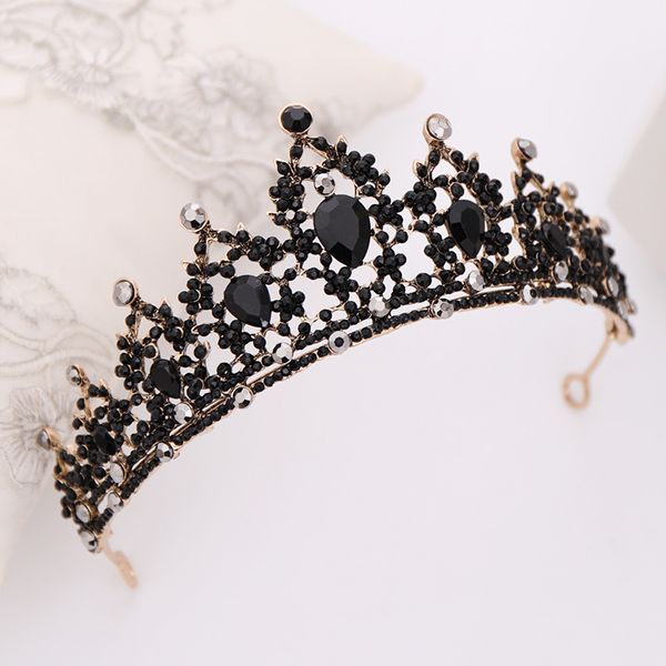 luxury gold black diamond tiara hair hoop crystal bridal headwear crown rhinestone with wedding jewelry diamonds bridal crowns headpieces hg, Silver
luxury gold black diamond tiara hair hoop crystal bridal headwear crown rhinestone with wedding jewelry diamonds bridal crowns headpieces hg, Silver